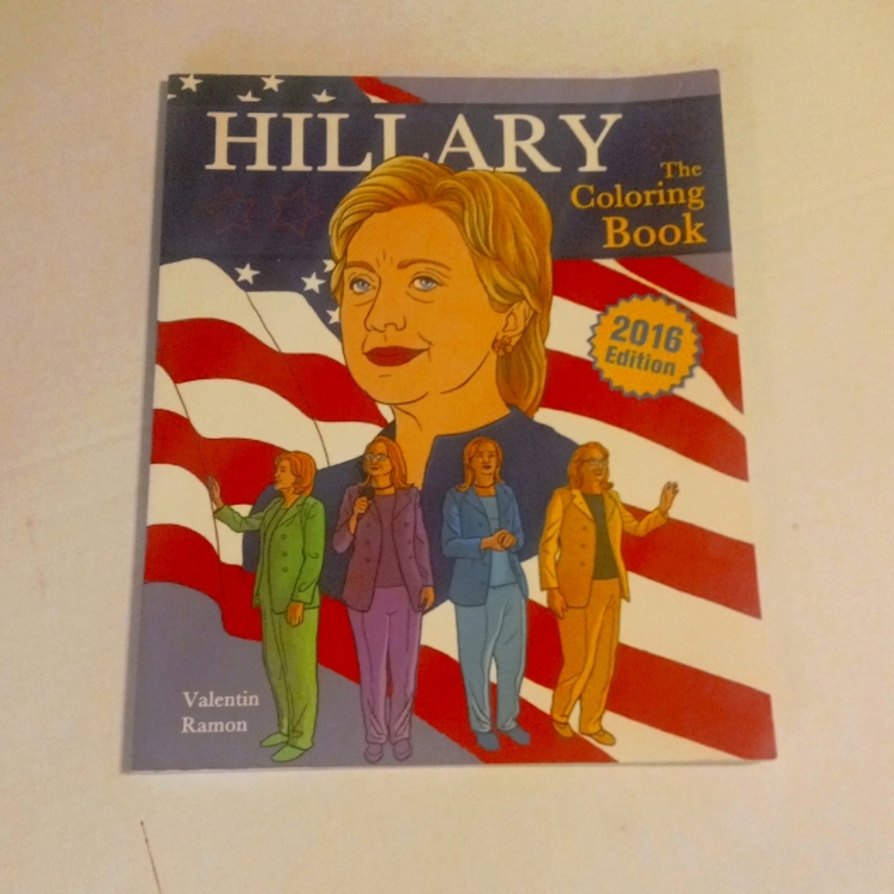 HILLARY the colouring book